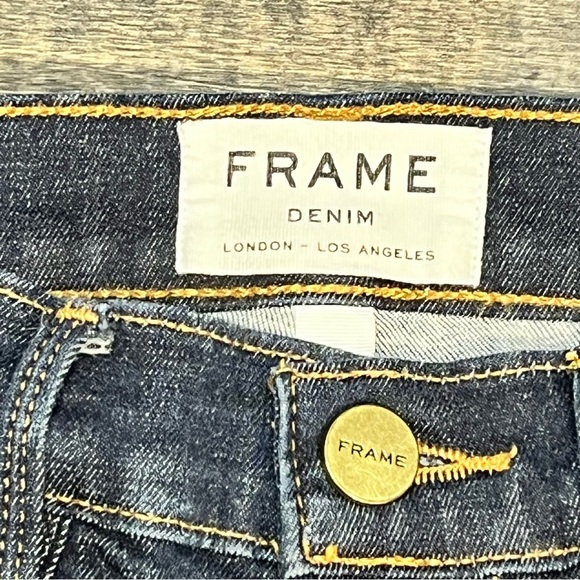 Frame Denim - Le High Skinny in Saltair Sz 25 - Picture 5 of 9